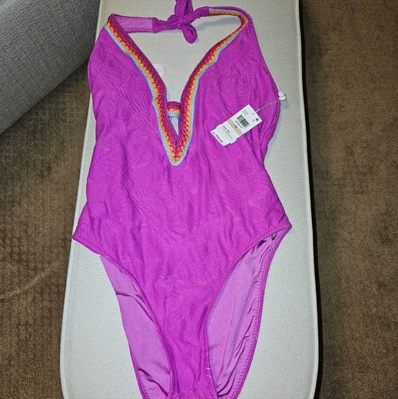 COPY - Trina Turk Tulum Plunge Malliot 12 NWT - Picture 4 of 6